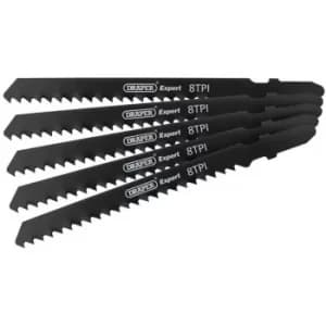 Image of Draper DT111C 100mm Jigsaw Blade Set (5 Piece)