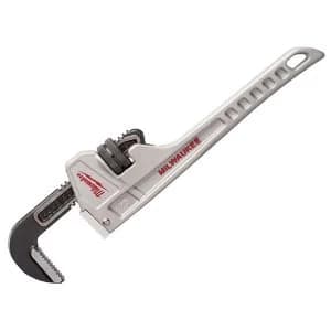 Image of Milwaukee Hand Tools Aluminium Pipe Wrench 250mm (10in)