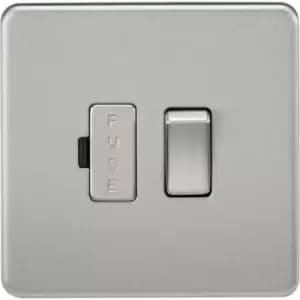 Image of MLA Knightsbridge 13A Switched Fused Spur Unit Brushed Chrome - SF6300BC