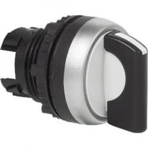 Image of Option key Front ring PVC chrome plated Black 2 x 45
