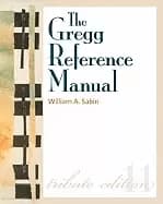 Image of gregg reference manual