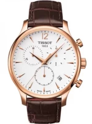 Image of Tissot Mens T-Classic Tradition Strap Watch T063.617.36.037.00