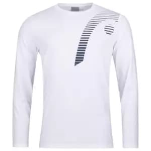 Image of Head Club Cliff Ls - White