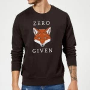 Image of Zero Fox Given Sweatshirt - Black - XXL