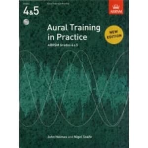 Image of Aural Training in Practice, ABRSM Grades 4 & 5, with CD : New edition