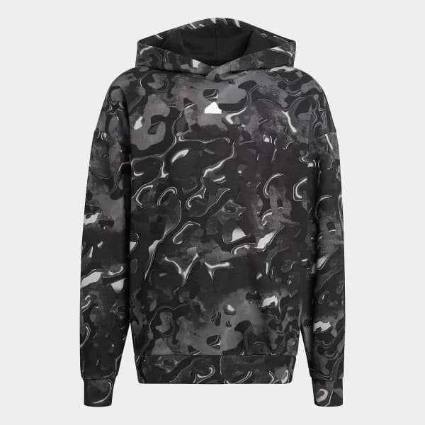 Image of Camo Print Hoodie