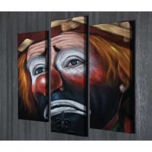 Image of UC95 Multicolor Decorative Canvas Painting (3 Pieces)