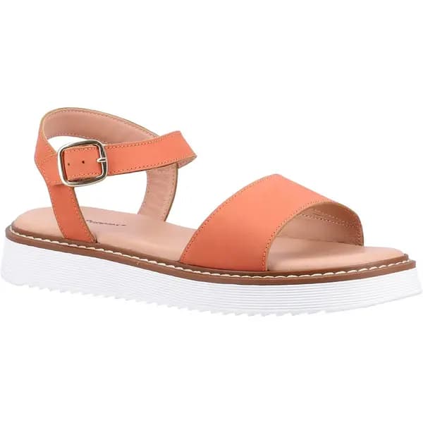 Image of Hush Puppies Womens Cassie Adjustable Strappy Wedge Sandals - UK 7