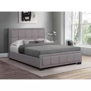 Image of Birlea 150Cm Hannover Fabric Bed Grey