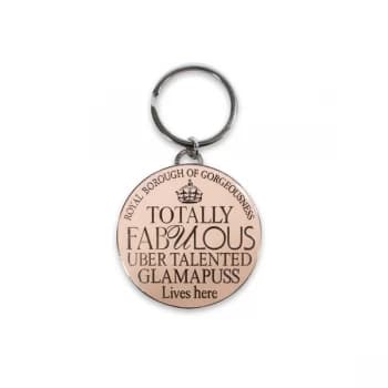 Image of Glamapuss Keyring By Heaven Sends