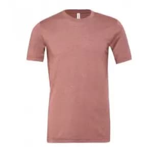 Image of Bella + Canvas Adults Unisex Heather CVC T-Shirt (L) (Heather Mauve)
