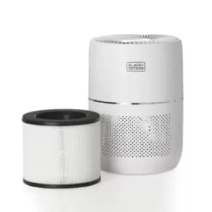 Image of Black + Decker White Air Purifier BXAP62001GB HEPA 13 Filter