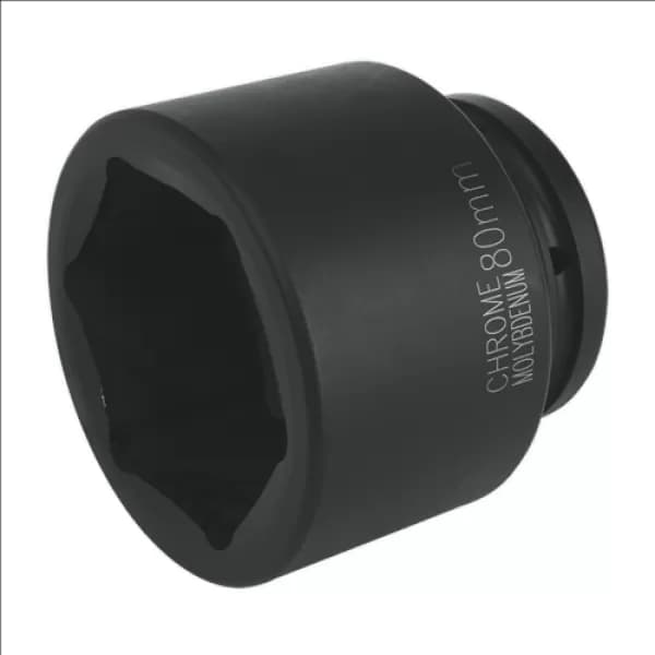 Image of Genuine SEALEY IS180 Impact Socket 80mm 1Sq Drive