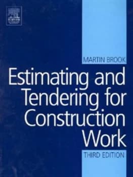 Image of Estimating and Tendering for Construction Work by Martin Brook Paperback
