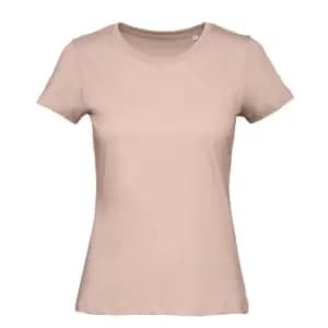 Image of B&C Womens/Ladies Favourite Organic Cotton Crew T-Shirt (XL) (Millennial Pink)