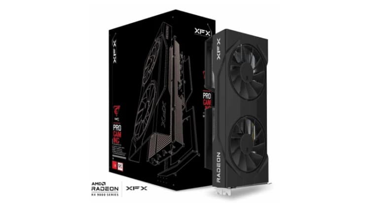 Image of XFX Swift AMD Radeon RX 9060XT OC 8GB Gaming Graphics Card - RX-96TSW8GBQ