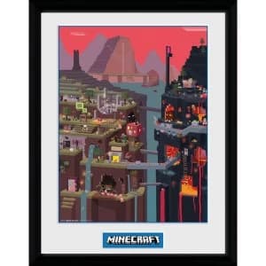 Image of Minecraft World Collector Print
