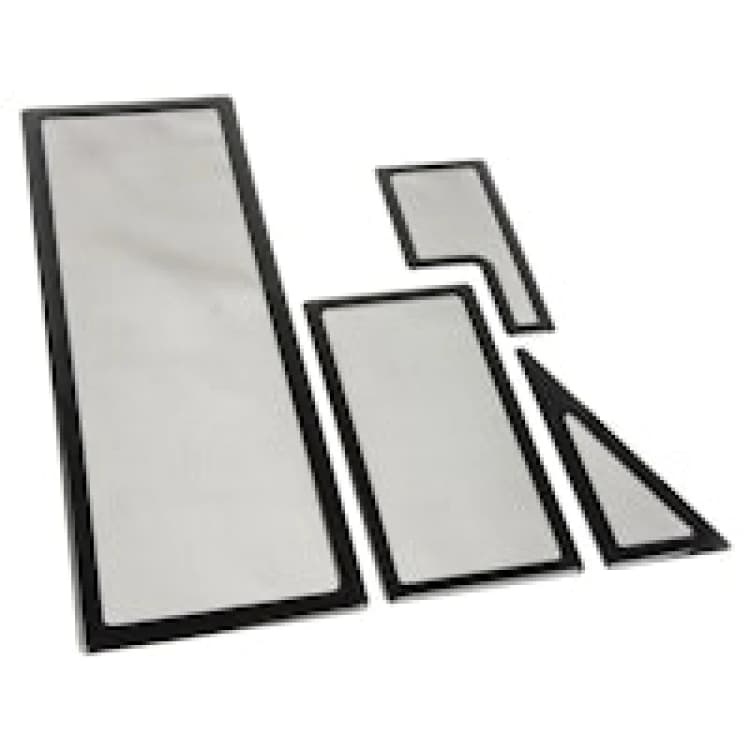 Image of DEMCiflex Dust Filter Kit for NZXT Switch 810 - Black / black