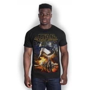 Image of Star Wars Episode VII Phasma & Troopers Mens XX-Large T-Shirt