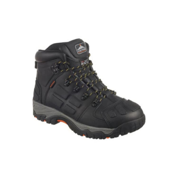 Image of Portwest Mens Steelite Monsal Steel Toe Cap Safety Boots FT05BKR44 Colour: Black