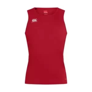 Image of Canterbury Mens Club Dry Tank Top (M) (Red)