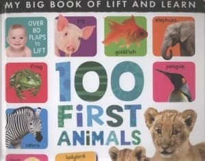 Image of 100 First Animals by Caterpillar Books Book