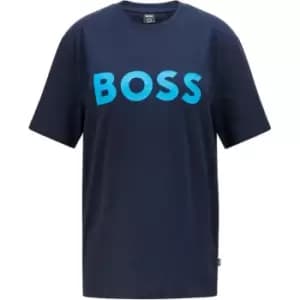 Image of Boss Tiburt 272 T Shirt - Blue