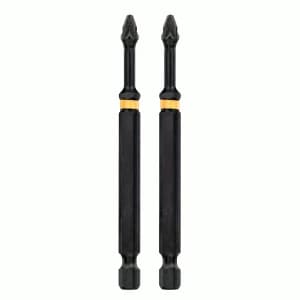 Image of DEWALT Extreme Impact Torsion Pozi Screwdriver Bit PZ2 85mm Pack of 2