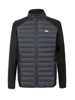 Image of Trespass Saunter Hybrid Jacket - Black, Size S, Men