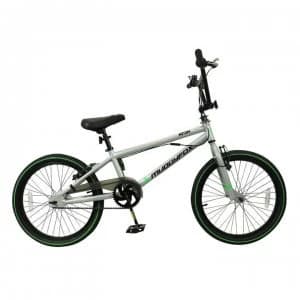 Image of Muddyfox Atom BMX Bike - Grey/Green