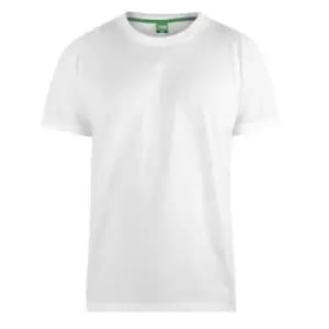 Image of Duke Mens Flyers-1 Crew Neck T-Shirt (L) (White)