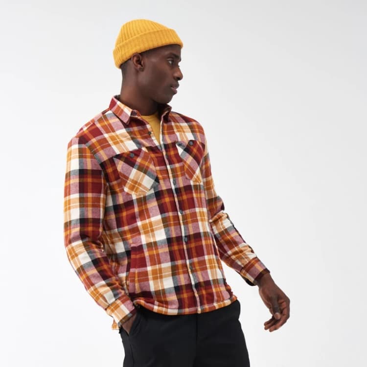 Image of Regatta Thamos Checked Shirt - Cathay Spice Check Cathay Spice Check M