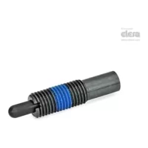 Image of Elesa - Bolt spring plunger-GN 611-M12-10-LS