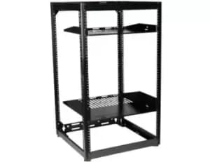 Image of SANUS CFR1620 20U Wall mounted rack Black