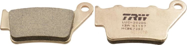 Image of TRW MCB672SI Brake pad set Brake Pad Set,disc brake (402)