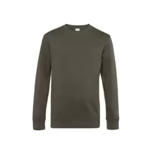 Image of B&C Mens King Crew Neck Sweater (XS) (Khaki)