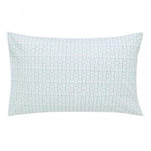 Image of Helena Springfield Liv Tolka Teal Housewife Pillowcase Pair Teal (Blue)