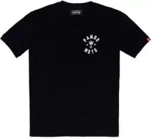 Image of Pando Moto Mike Moto Wing 1 T-Shirt, black, Size 2XL, black, Size 2XL
