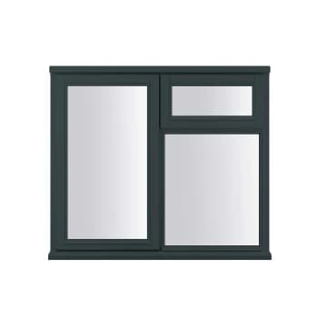Image of Anthracite Grey Double Glazed Timber Window - 1045x1195mm