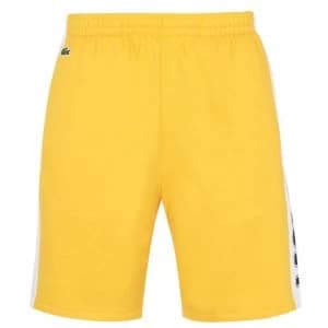 Image of Lacoste Block Shorts - Yellow HYQ