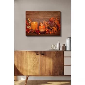 Image of Kanvas Tablo (50 x 70) - 78 Multicolor Decorative Canvas Painting