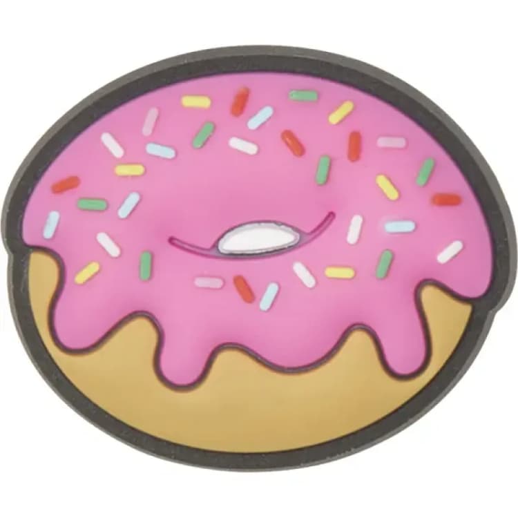 Image of Crocs Clip jibbitz Crocs Pink Donut Rose Unisex TU