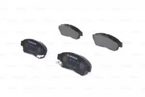 Image of Bosch 0986461123 BP574 Brake Pad Set Disc Brake Front Axle