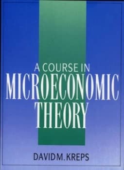 Image of A Course in Microeconomic Theory by David M Kreps Book