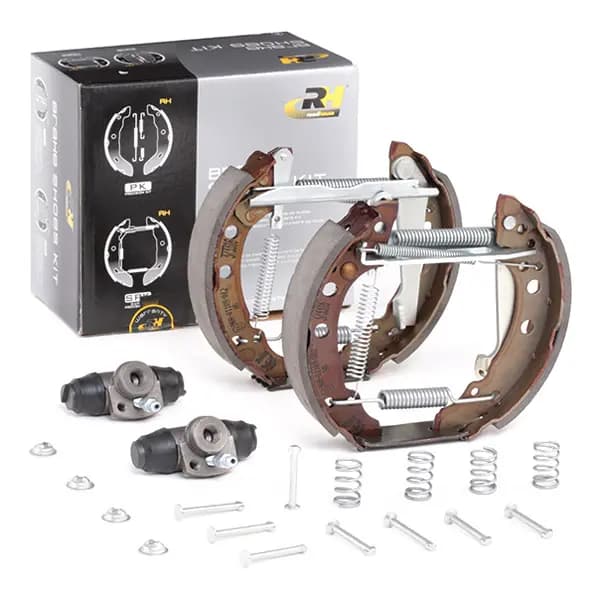 Image of FEBI BILSTEIN Brake Set, drum brakes Rear Axle 38619 SMART,FORTWO Coupe (451),FORTWO Cabrio (451)