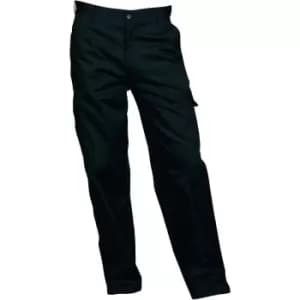 Image of Portwest - Mens Combat Workwear Trousers (30/L) (Black) - Black