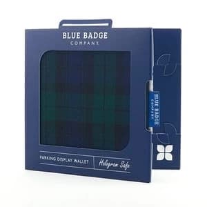 Image of Blue Badge Co Blackwatch Parking Permit Cover