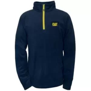 Image of Caterpillar Concord Fleece Pullover Navy - XL