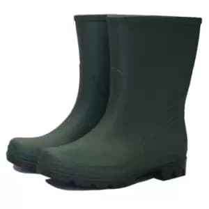 Image of Town & Country Essential Half Length Size 10 Wellington Boots - Green