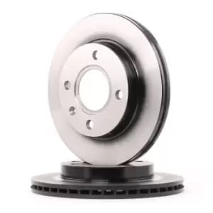Image of TRW Brake disc FORD,MAZDA DF2753 1018277,1019604,1066271 Brake rotor,Brake discs,Brake rotors 1107768,1320581,1320582,1473005,1524589,4071714,4084226